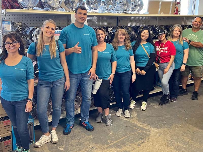 Habitat for Humanity NBAZ Volunteers